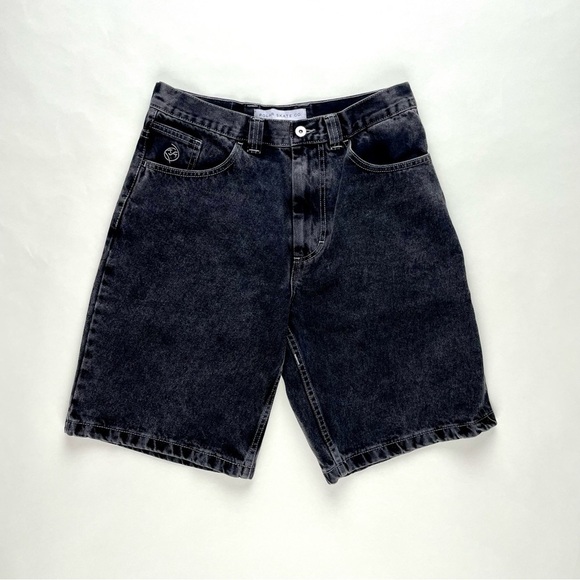 Classic Black Big Boy Polar skate co Denim Men's Shorts - Picture 1 of 7